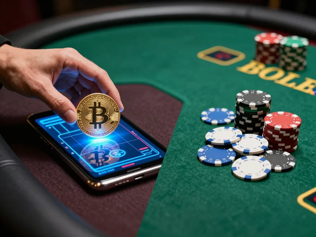 2026年最新版:仮想通貨カジノと通常オンラインカジノ、徹底比較で分かる選び方の決定的違い